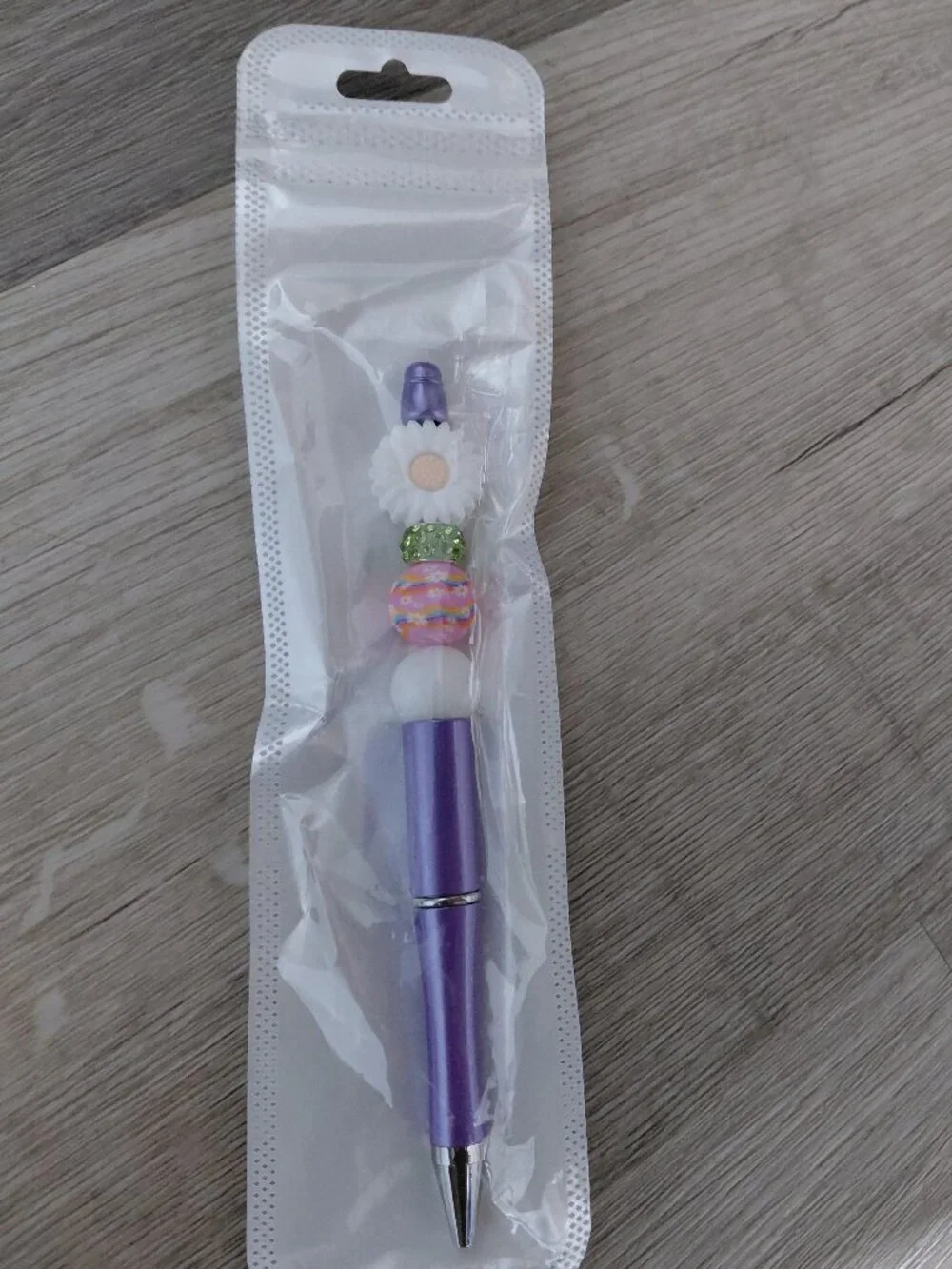 Pink Inspirational Recollection Planner, Faith Bookmark, Purple Flower Pen